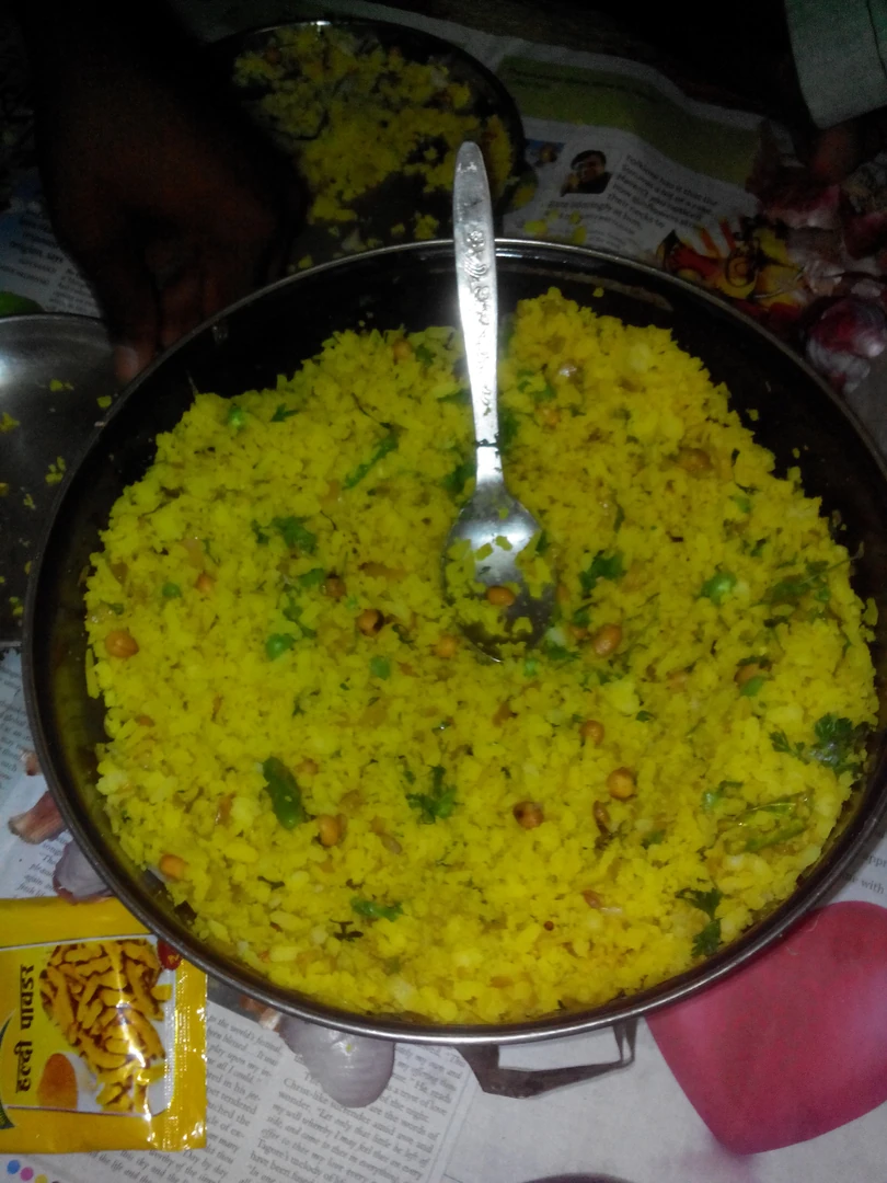 भारतीय नाश्ते की थाली